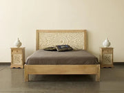 Novel Carved Wooden Bed