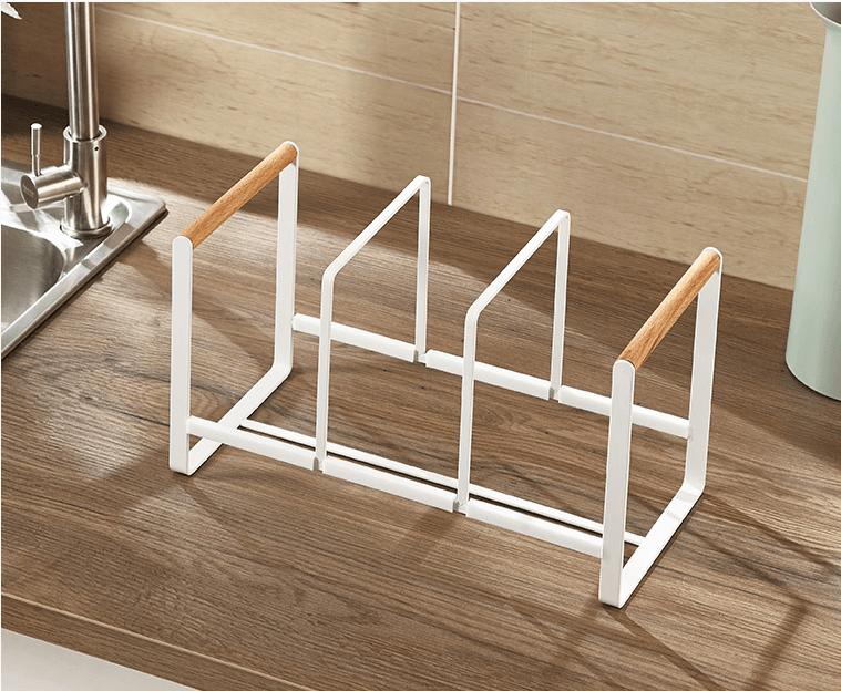 Three Compartment Plate Rack