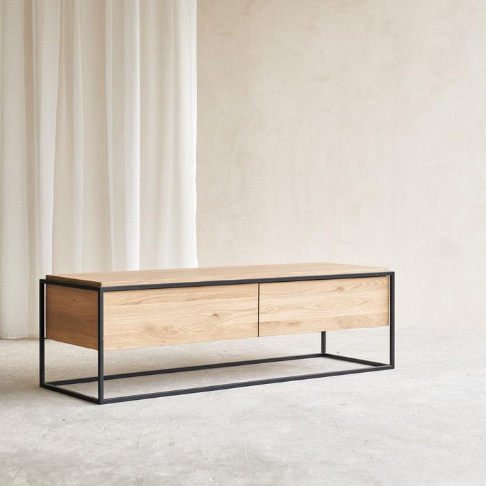 Chambery Solid Wood Center Table | Mango Wood Wooden Center Table for Living Room