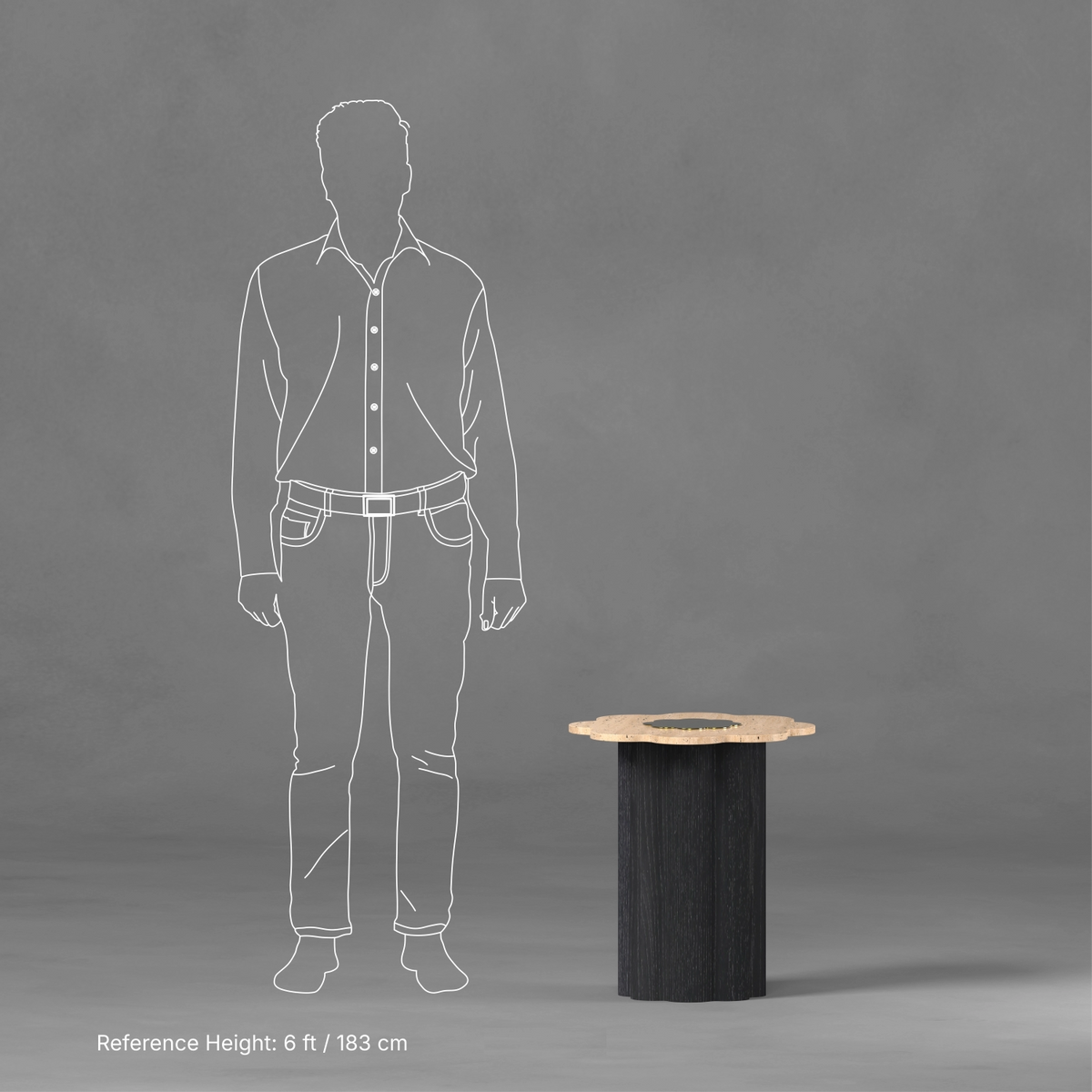 Lotus Side Table