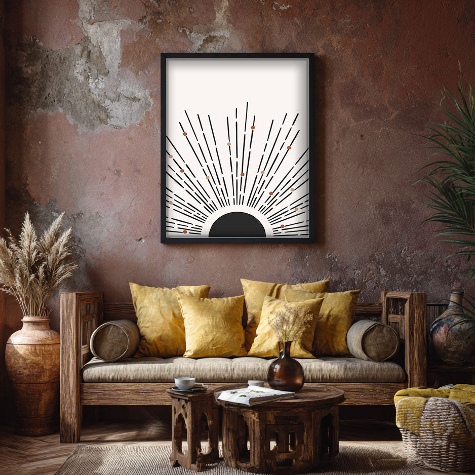 Raggio – Radiant Wall Painting
