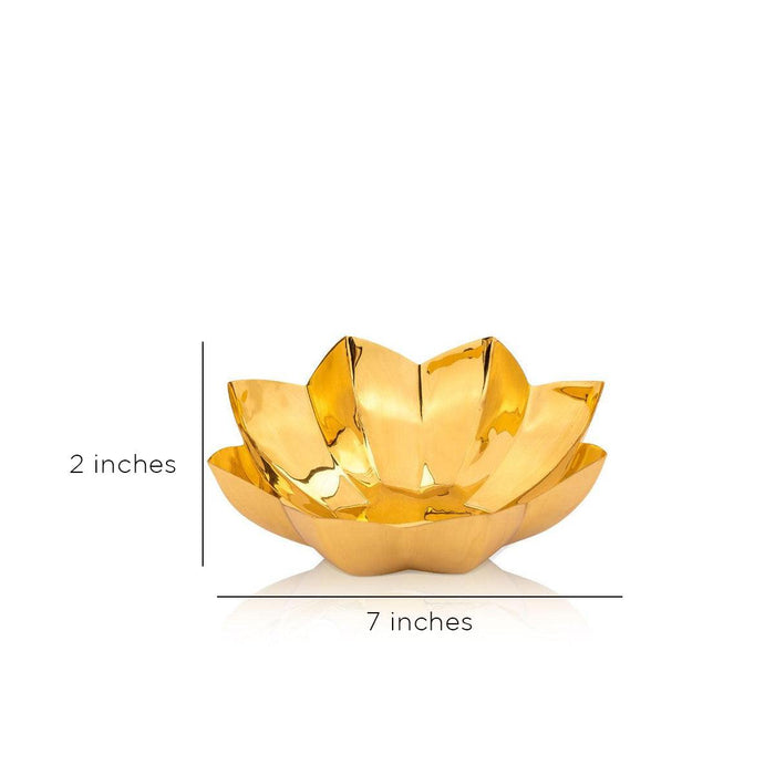 Lotus Bowl Gold Small