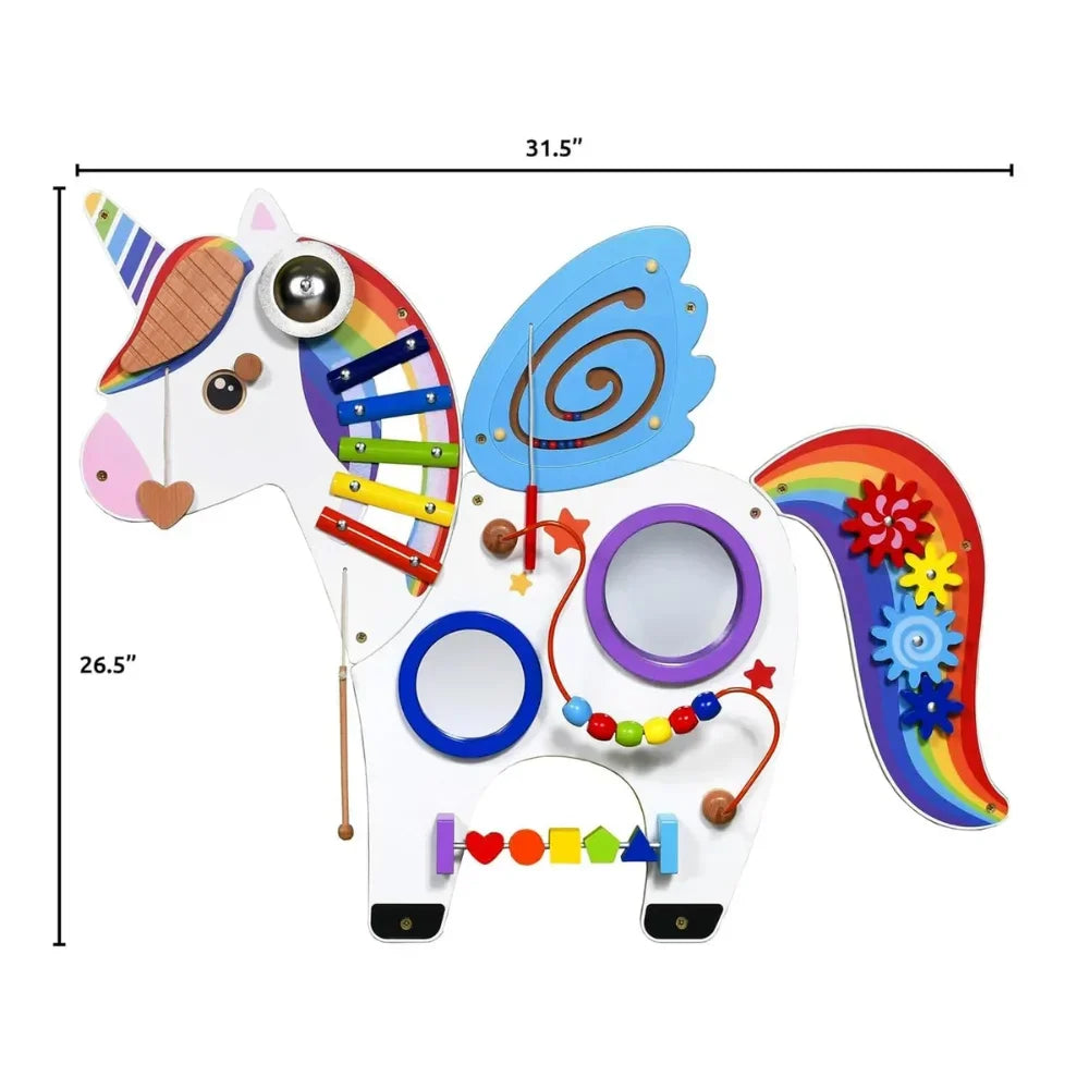 Toys Unicorn Activity Wall Panel Toy