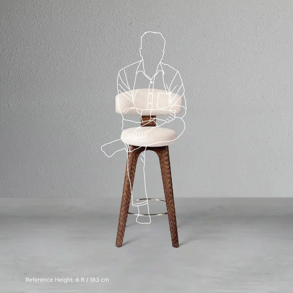 Halo Chiseled High Chair