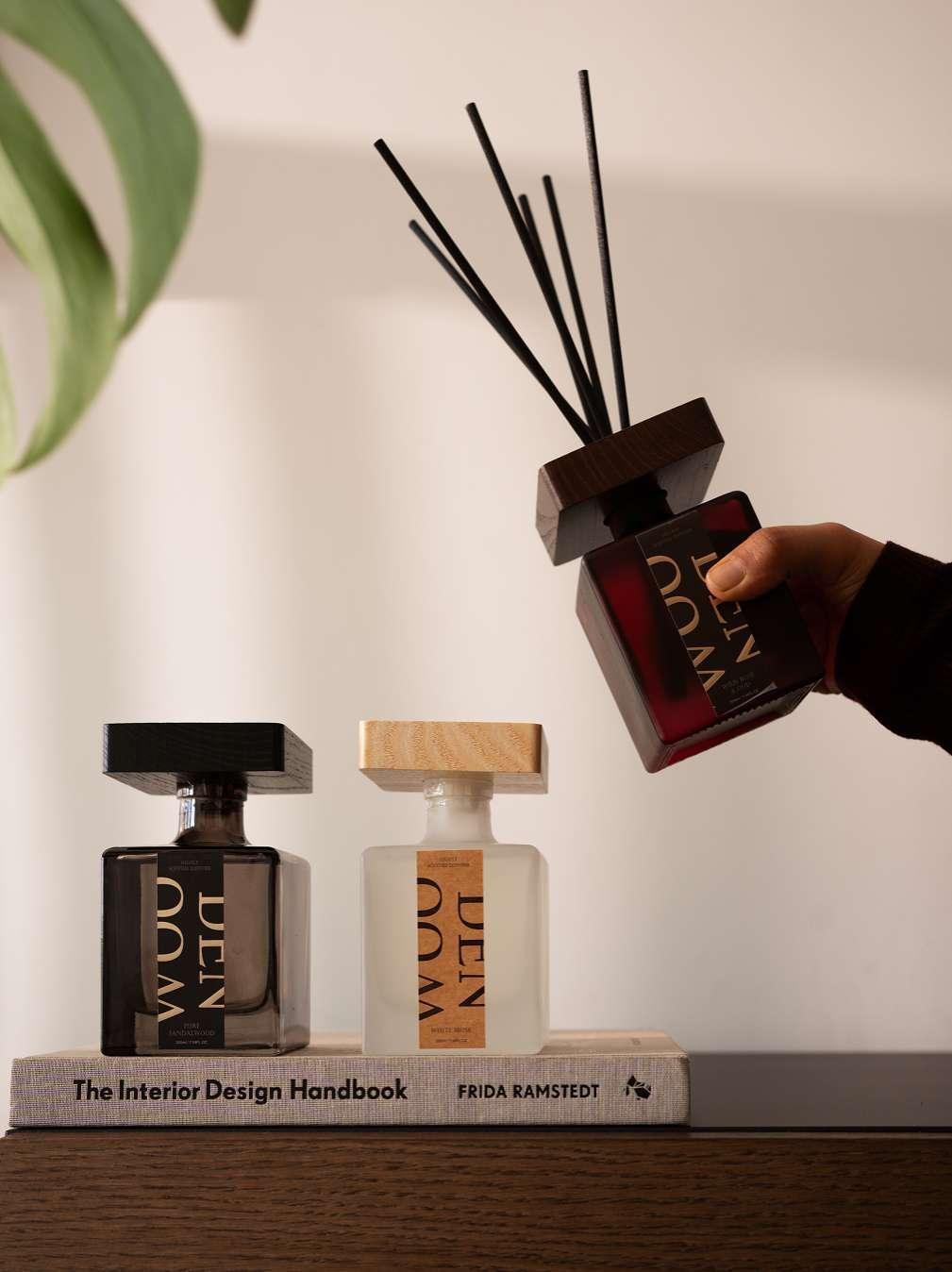 Wooden Glass Reed Diffuser