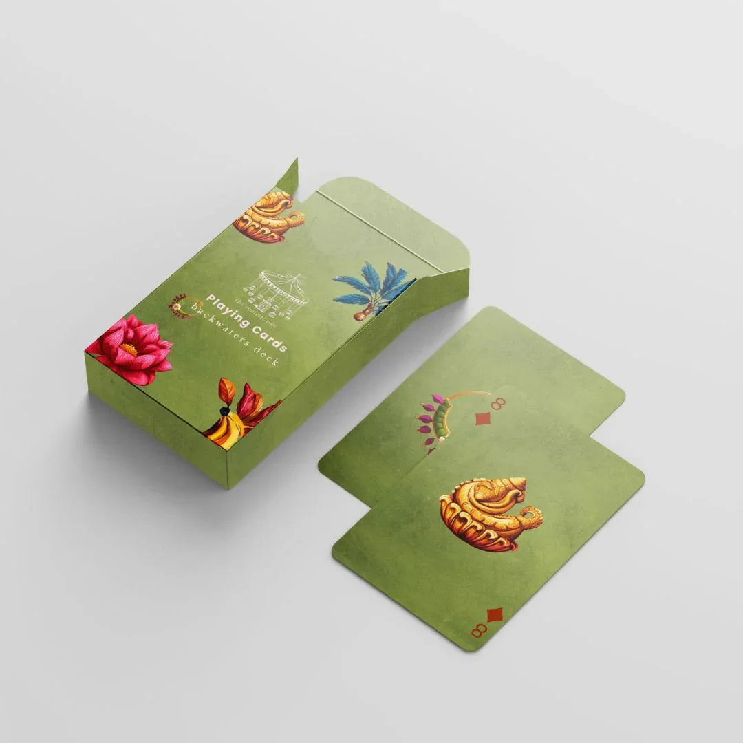 Playing Cards – Backwaters Deck| Premium Coastal Inspired Collectible Card Game for Gifting & Home Entertainment