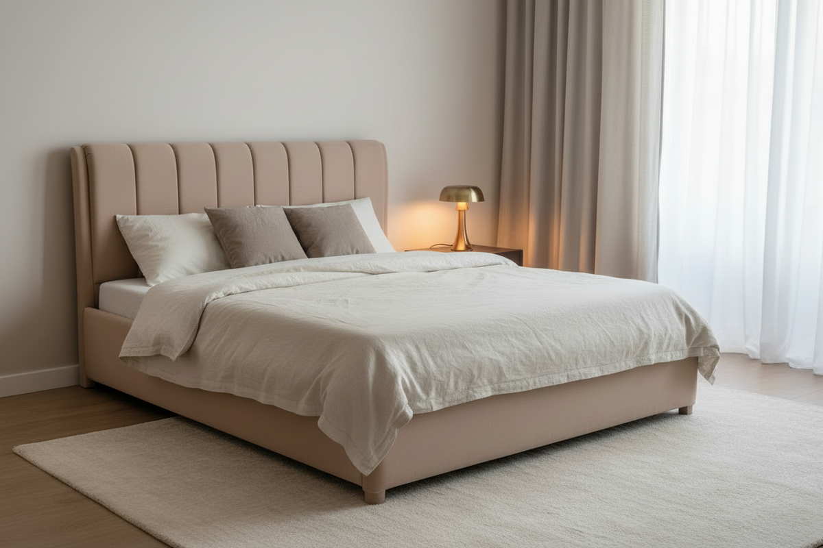 Daisy Upholstered King Bed with Storage | Upholstery