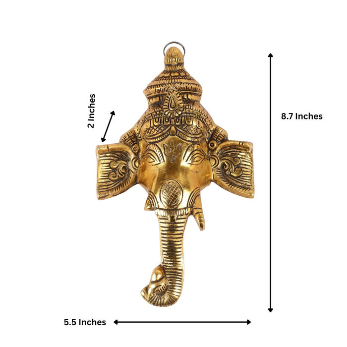 Lord Ganesh Wall Hanging For Home Entrance