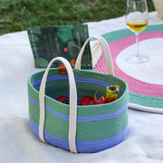 Rosy Grace Rope Basket