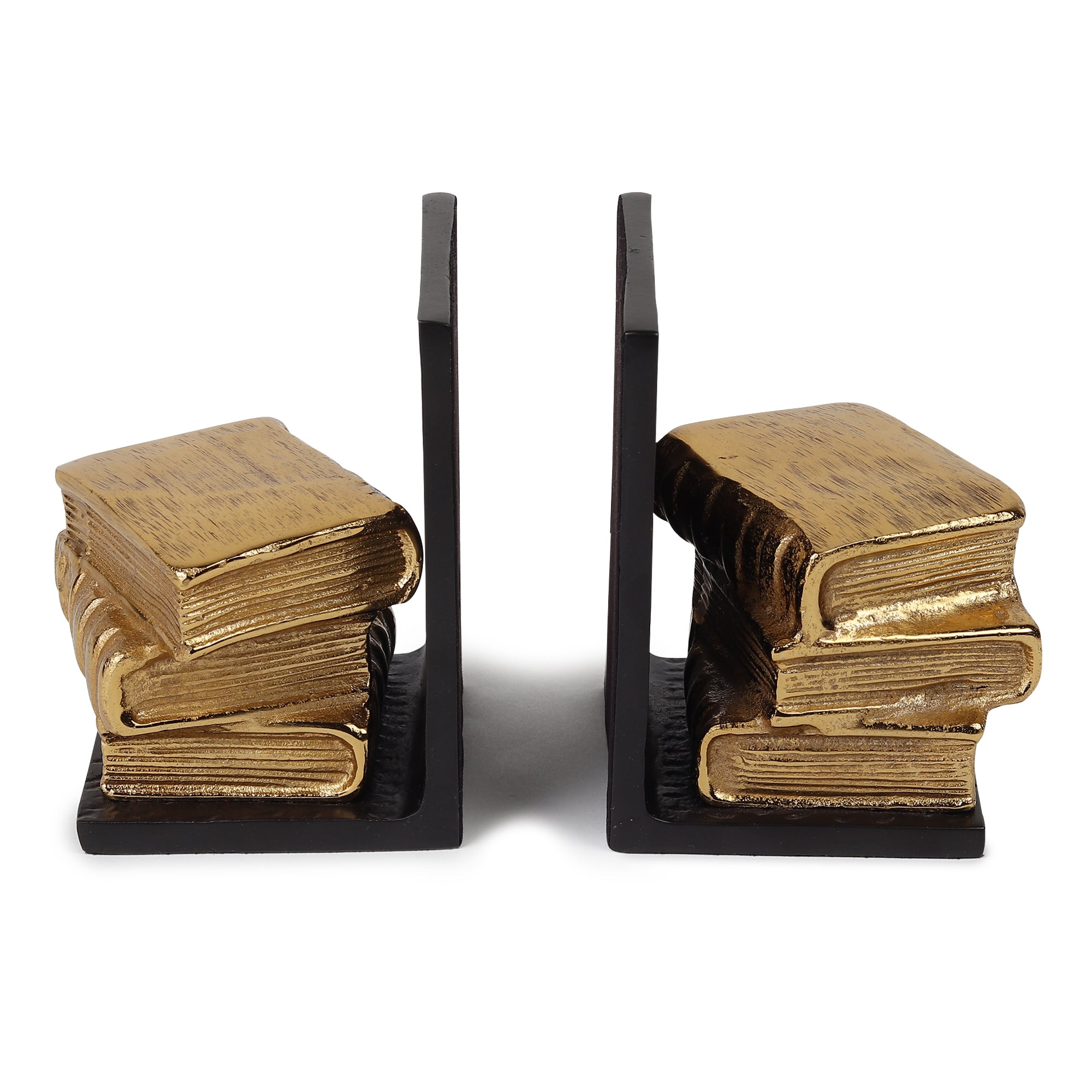 Dante’s Bookend – Decorative Aluminium Bookend for Bookshelves, Study Tables & Home Library Décor
