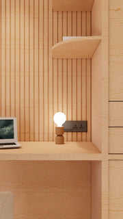 Tulit Table Lamps for Living Room | Tea Wood Designer Home Decor Lamp