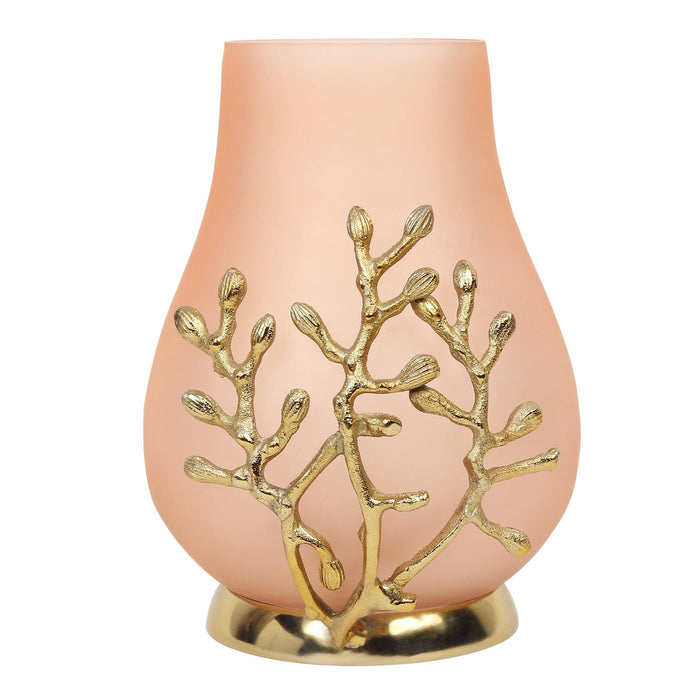 Versalux Glass Vase and Candle Holder | Decorative Items for Living Room.