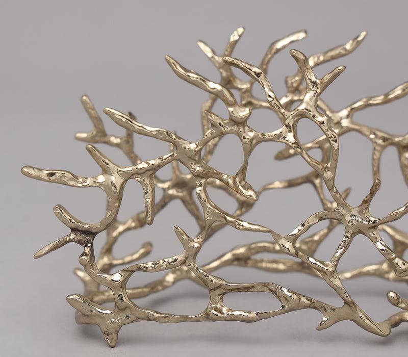 Gold Coral Serviette Holder