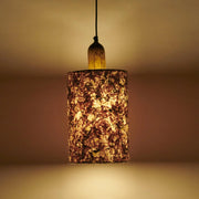 Flake Hanging Lamp Beige Tall