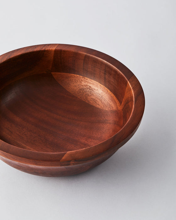 Wooden Serving Bowls (Dark Acacia)