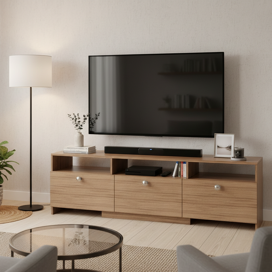 TV Unit for 65 Inch TV with Storage - Mansor