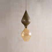Twilight Hammered Hanging Lamp