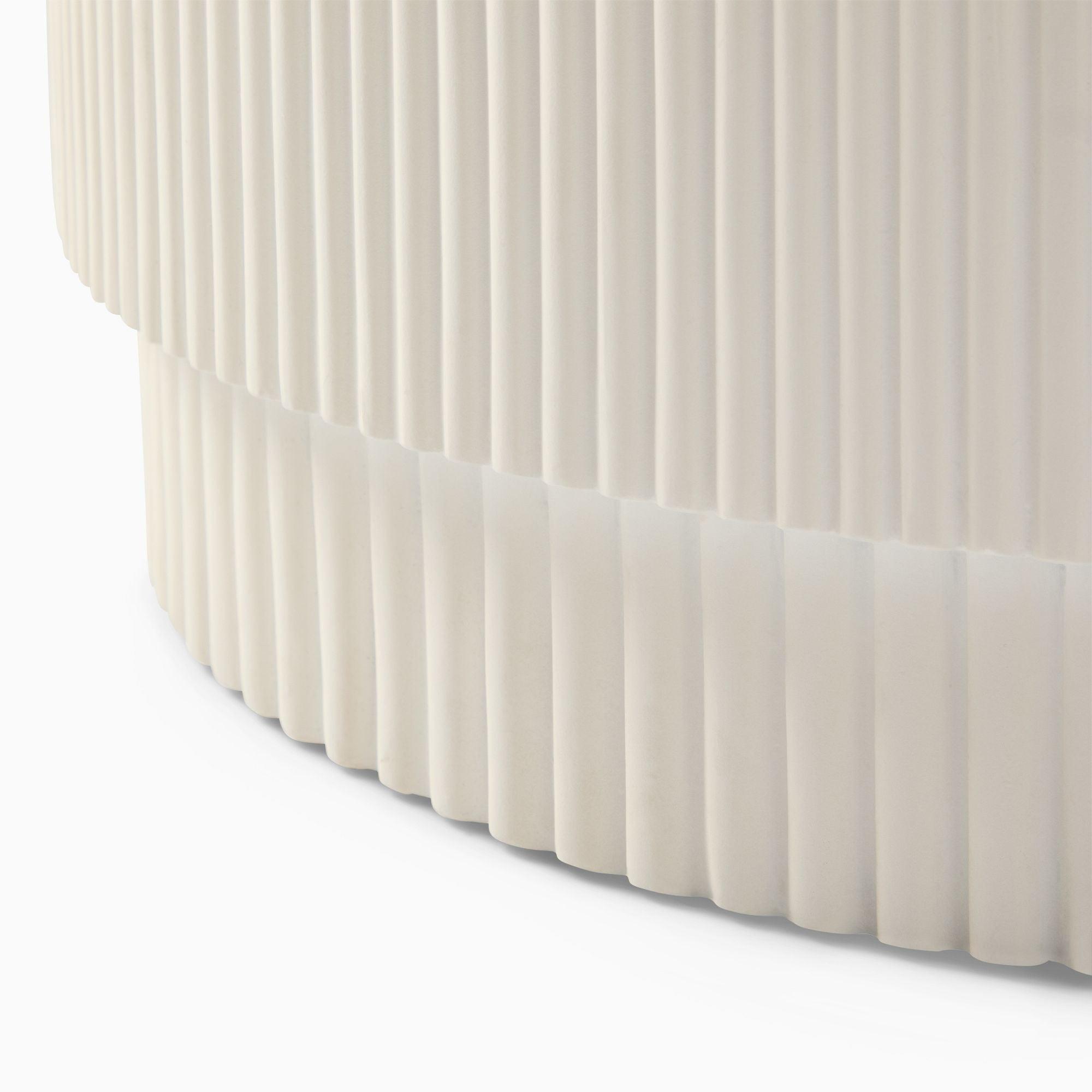 Sophisticated Stripe Coffee Table | Designer Tea Table | Wooden Center Table for Living Room