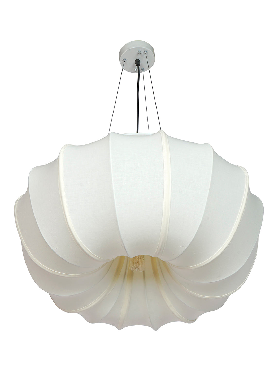 Modern Inverted Umbrella Fabric Pendant
  Light