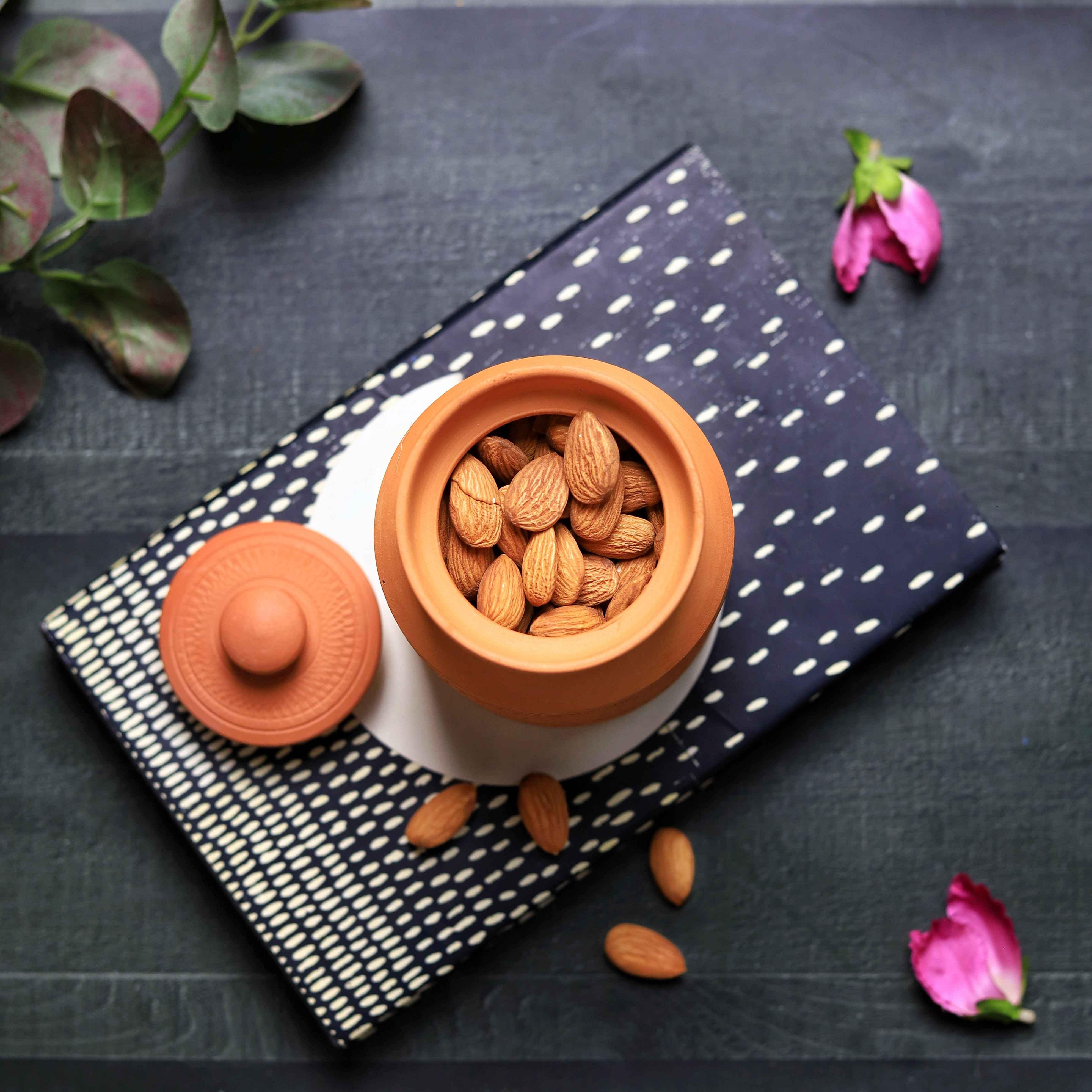 Terracotta Nawabi Sugar Pot