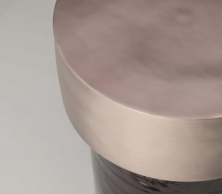 Mystic Mirage Side Table for Living Room | Designer End Table | Glass Corner Tables