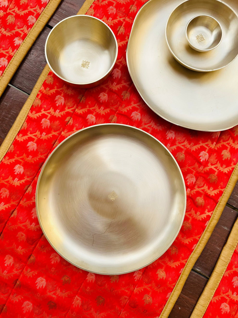 Kansa Quarter Plate - 7.5 Inches