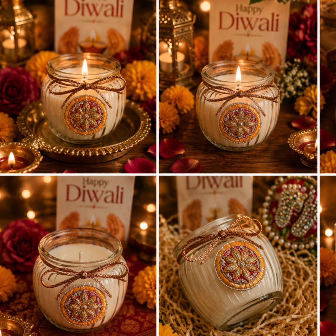 Heritage Matka Sculptural Candle