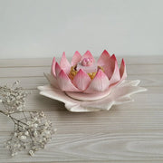 Blooming Lotus Candle Holder