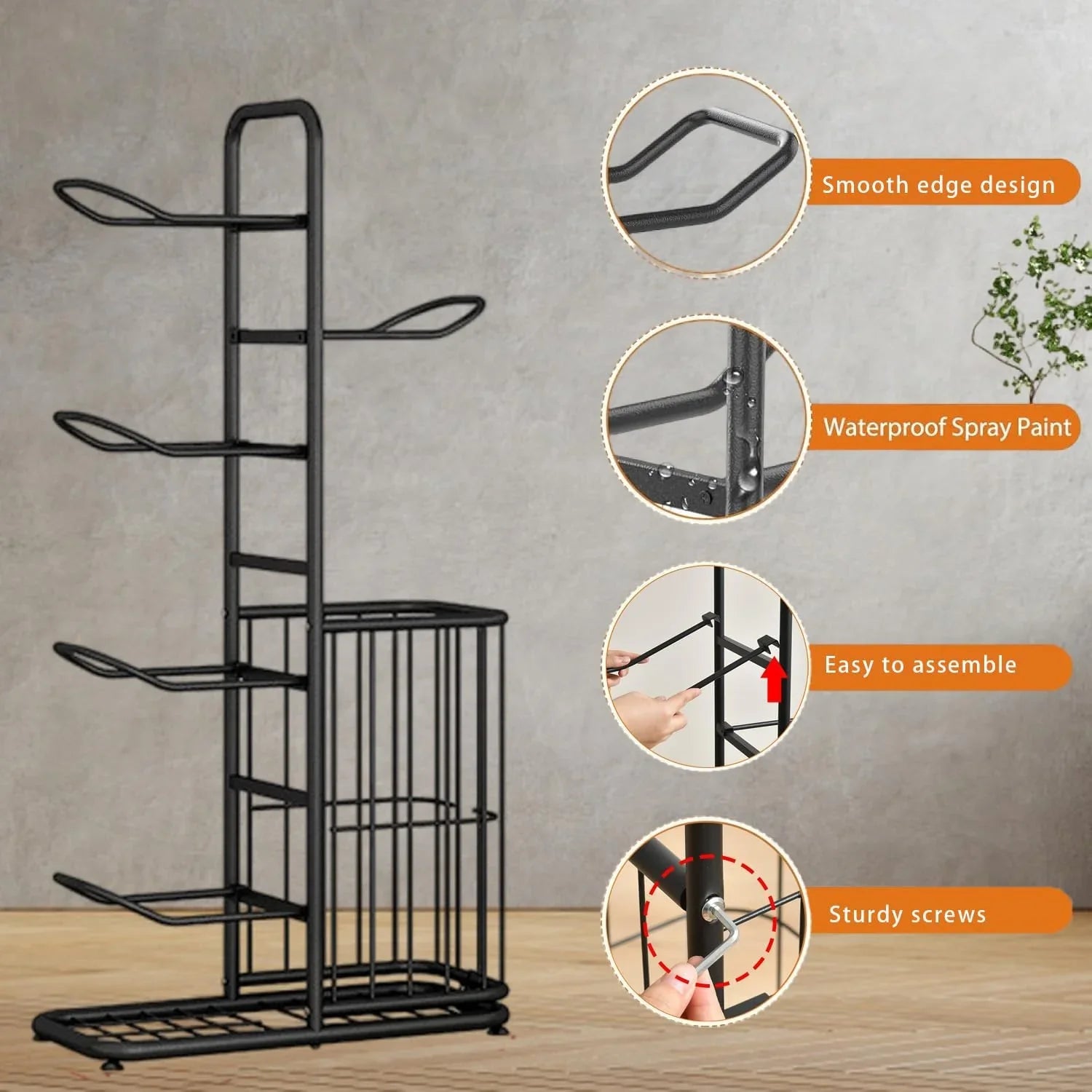 SportsNest Pro Organizer Rack