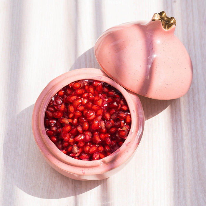 Pomegranate Storage Jar for Kitchen | Stylish Jar for Dinning Table