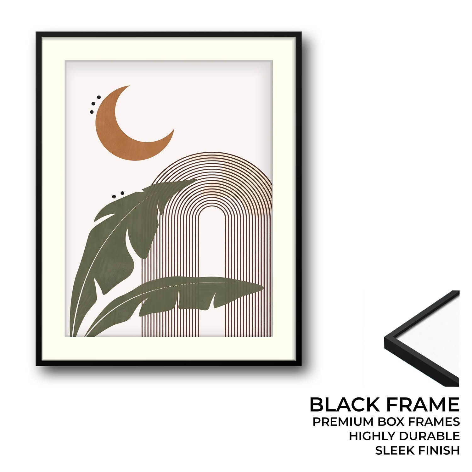 Moonlit Tropics Wall Painting