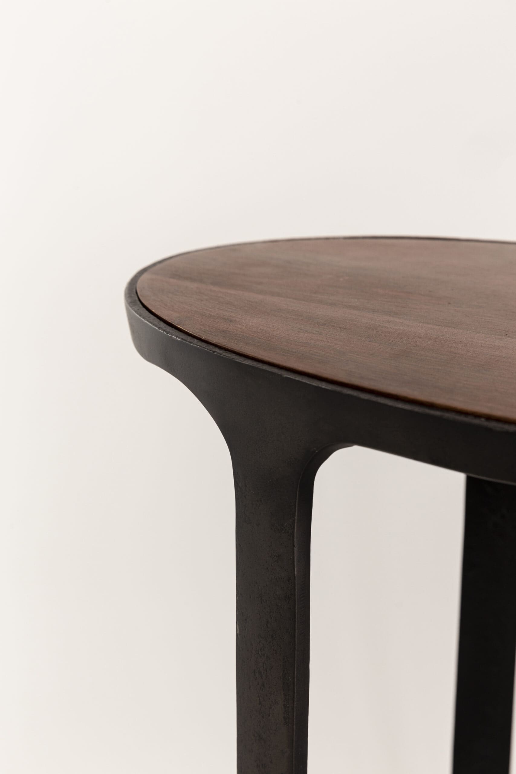 Lady Marc Nesting Tables Set of 2 | Mango Wood & Marble Side Tables for Living Room