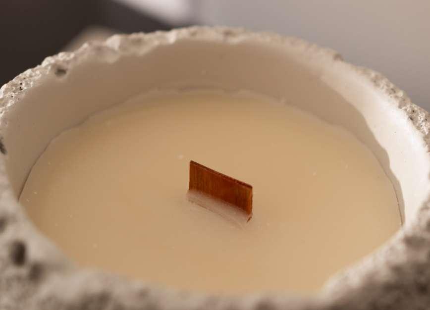 Capri Concrete Scented Candle