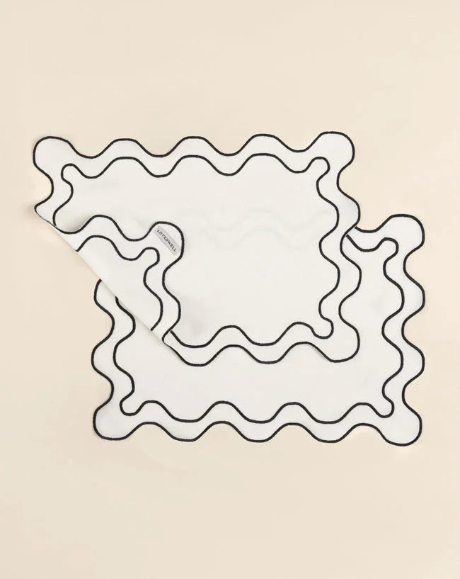 Scalloped Placemats - Set of 2