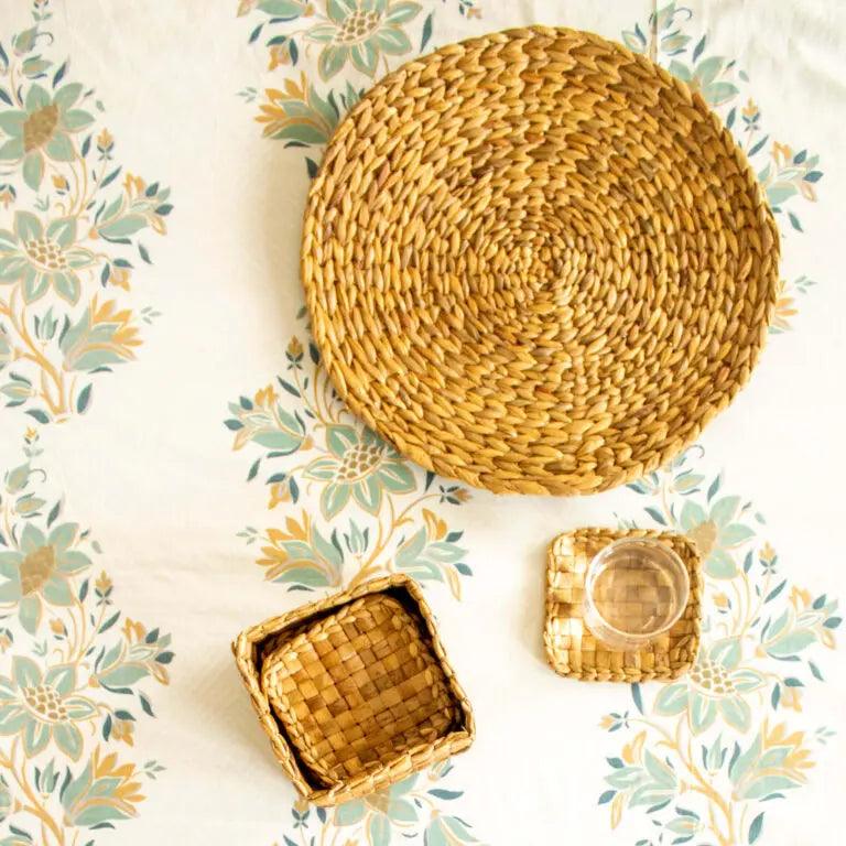 Weaver Coaster | Water Hyacinth