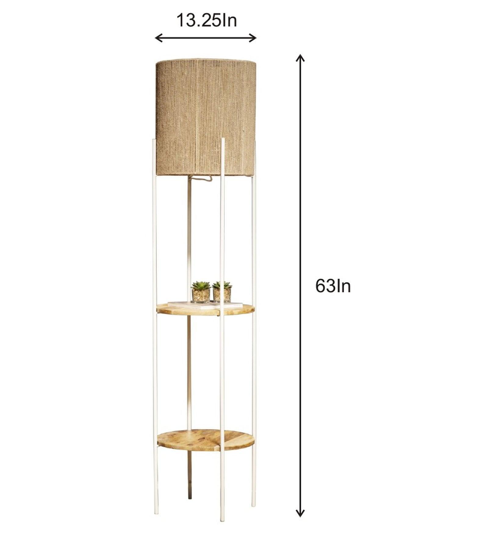 Floor Lamps With Shelve | stand lamp light For Living Room