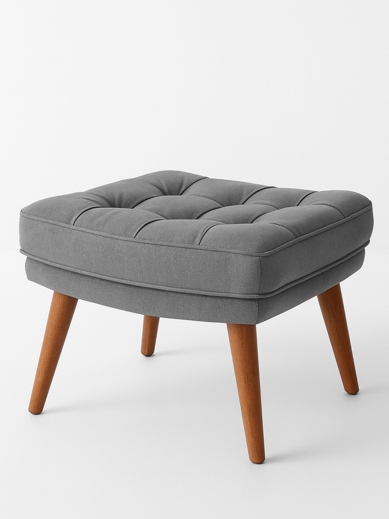 Soft Cushion Ottoman Stool for Living Room