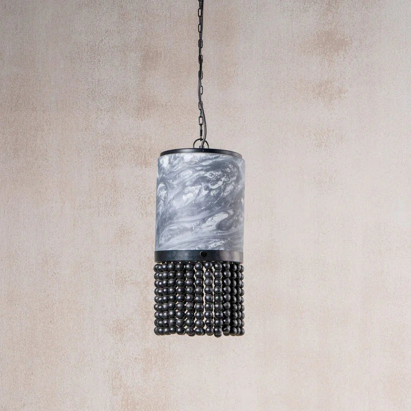 Bella Squat Hanging Lamp Black