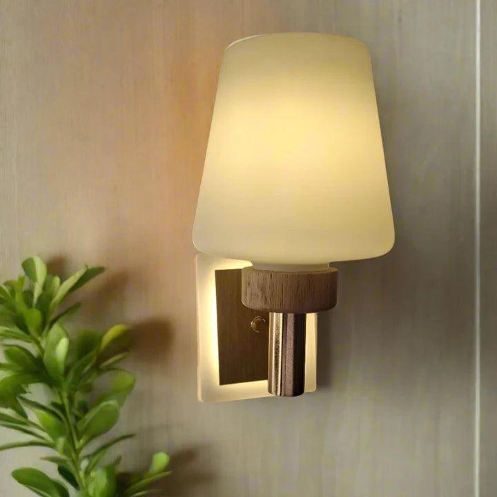 Creative Wood Wall Lantern Modern Simple Wall Light Style 2