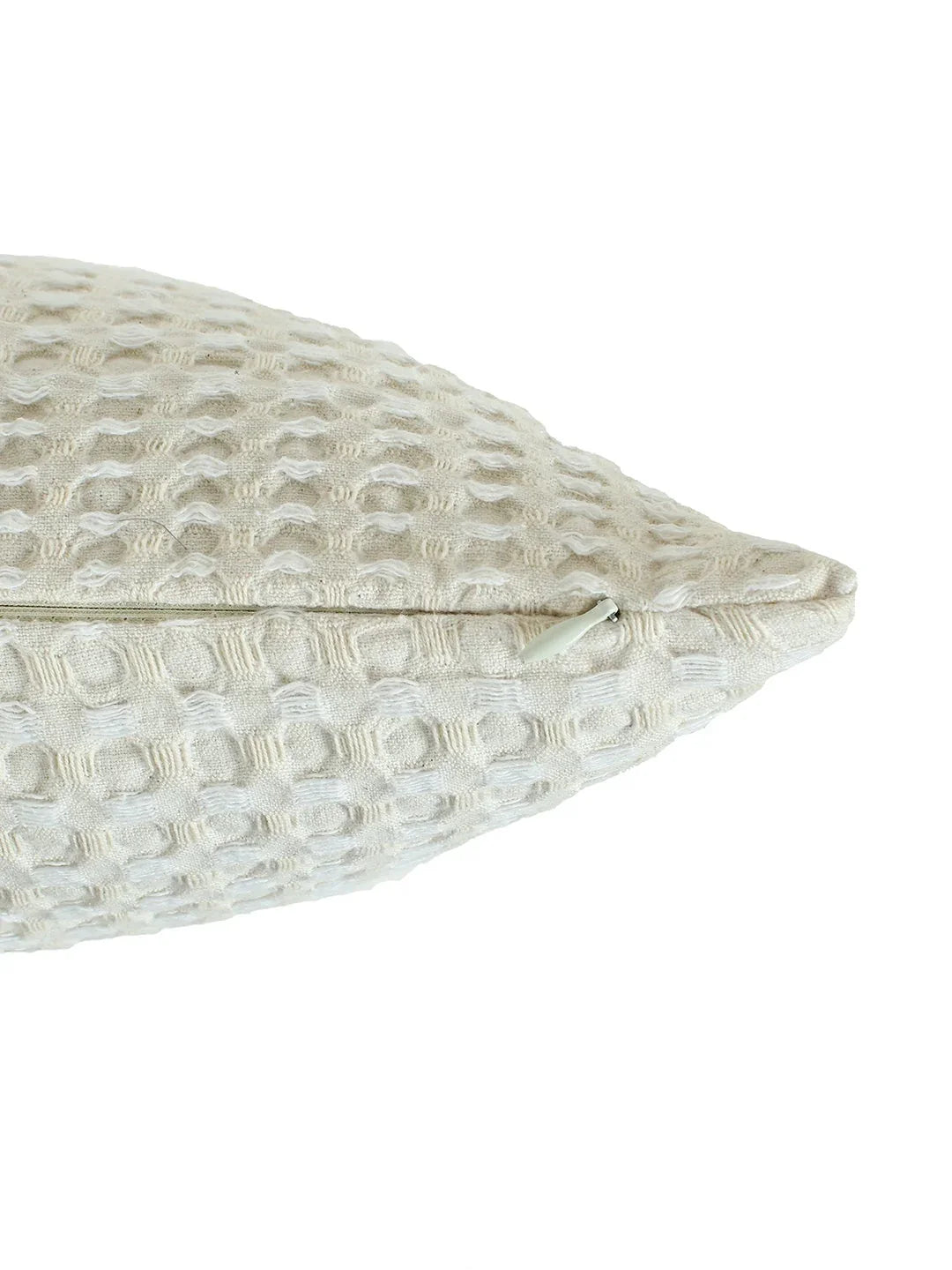 Karakoram Cushion Covers In White Colour