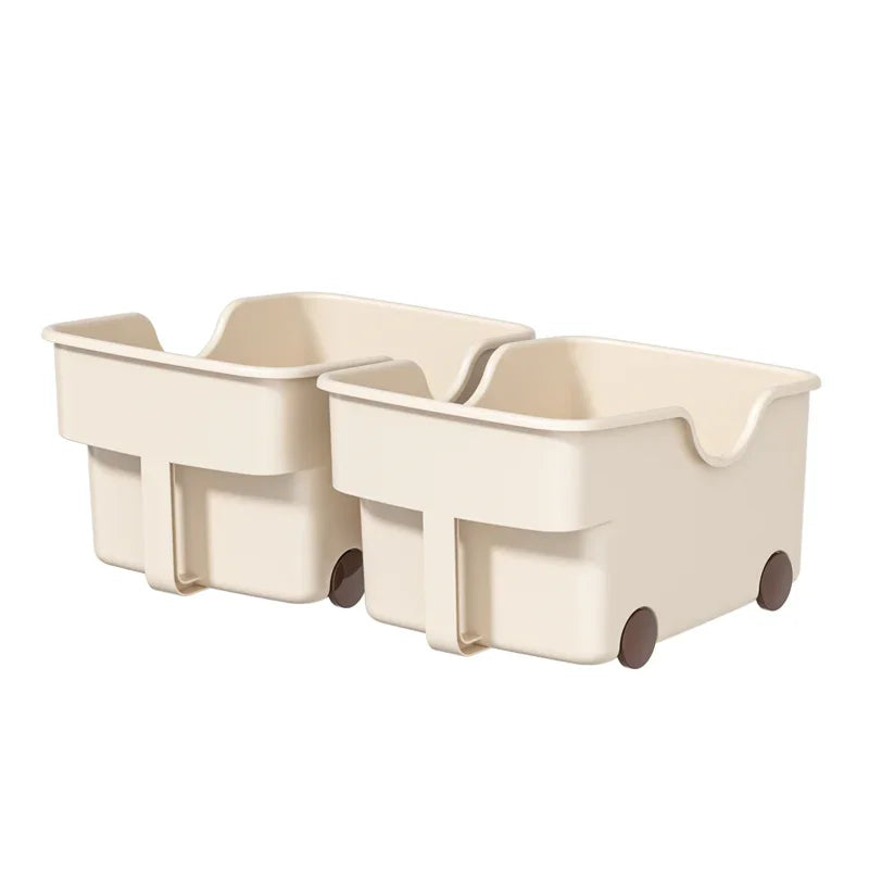 Multi-Utility Basket With Wheels Set Of 2)
