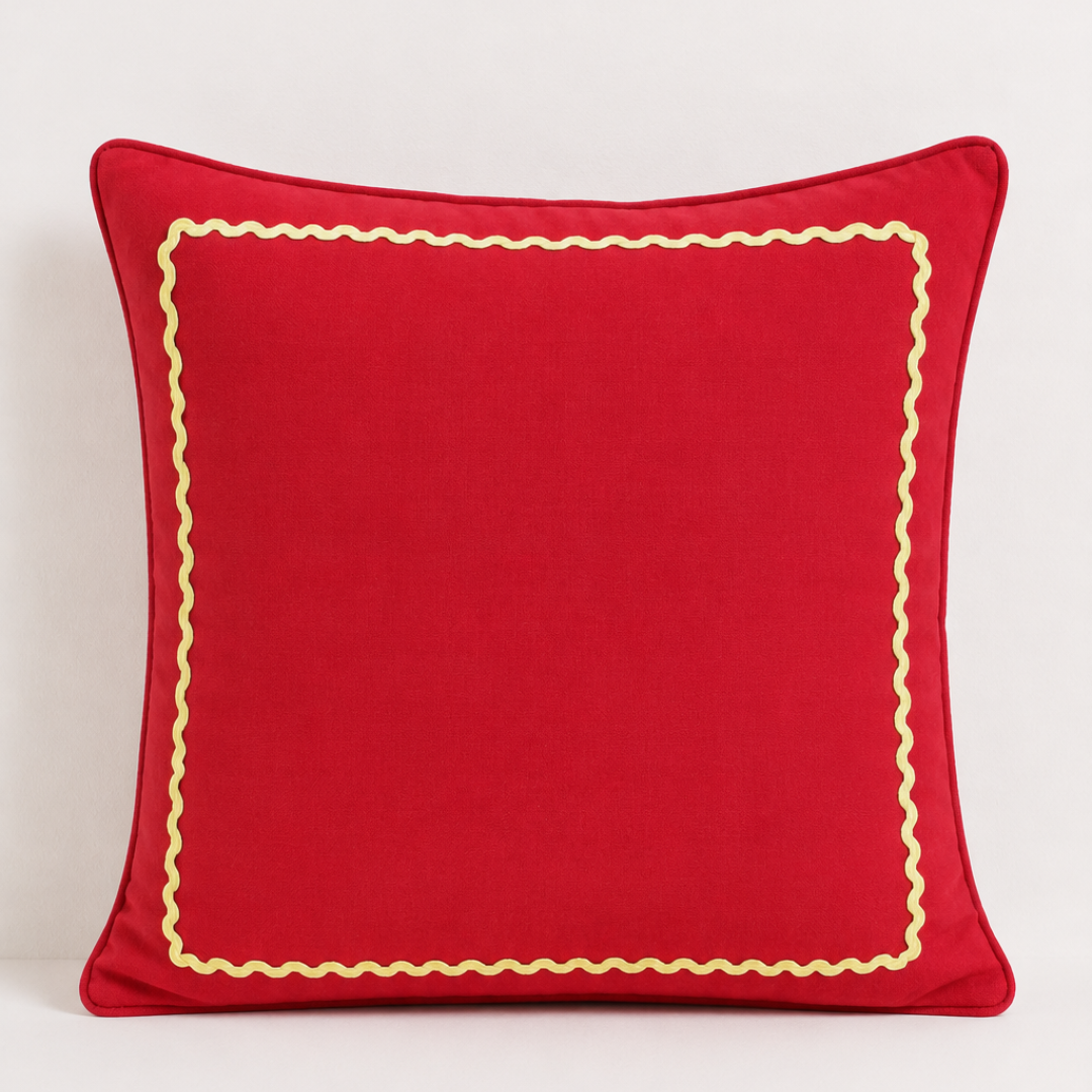 Cherry Bom Cushion Cover