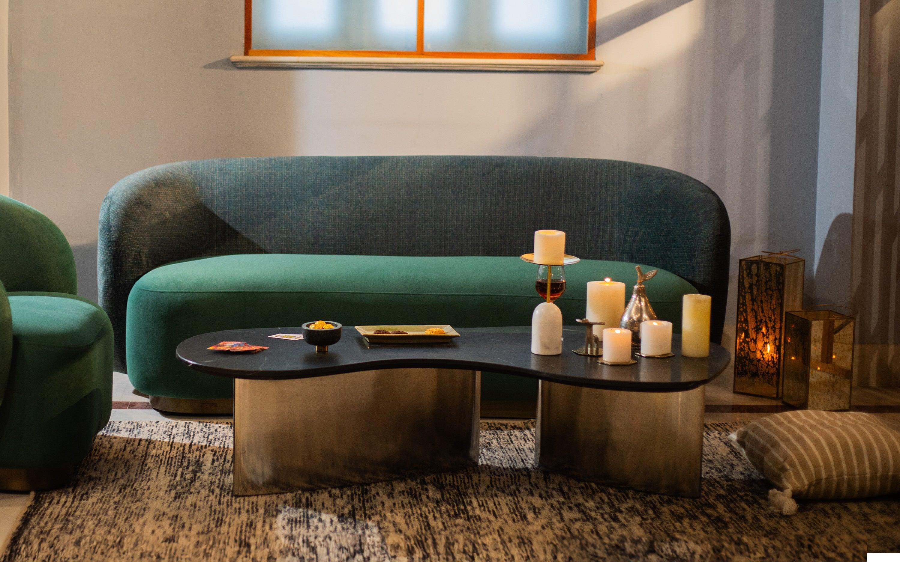 Berg Eclipse Coffee Table | Designer Center Table for Living Room, Hall, Bedroom, Office Furniture