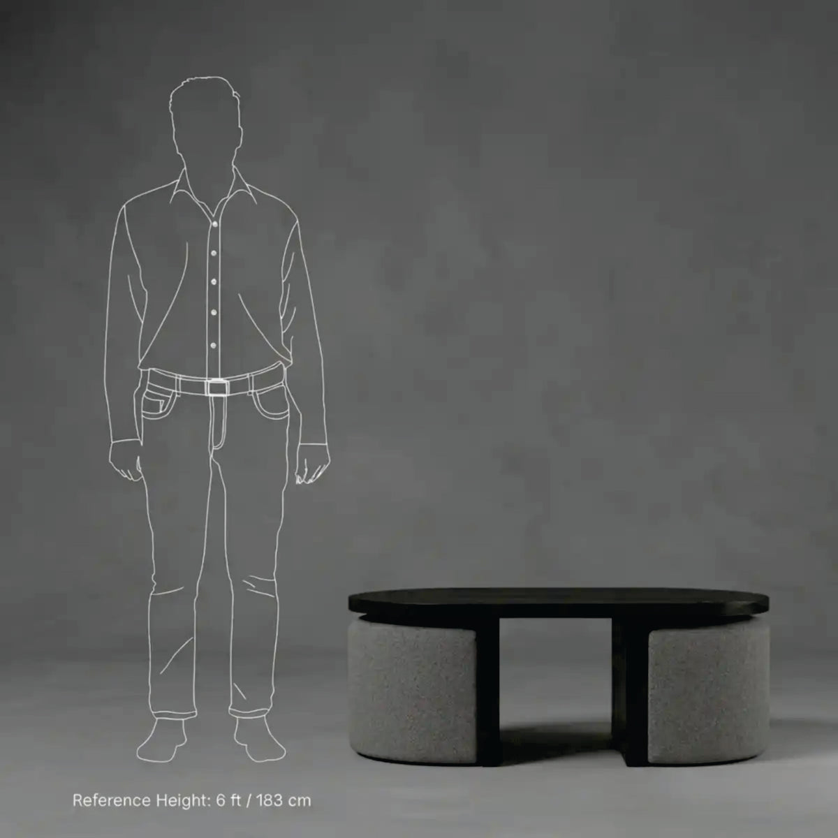 Comor Coffee Table Black