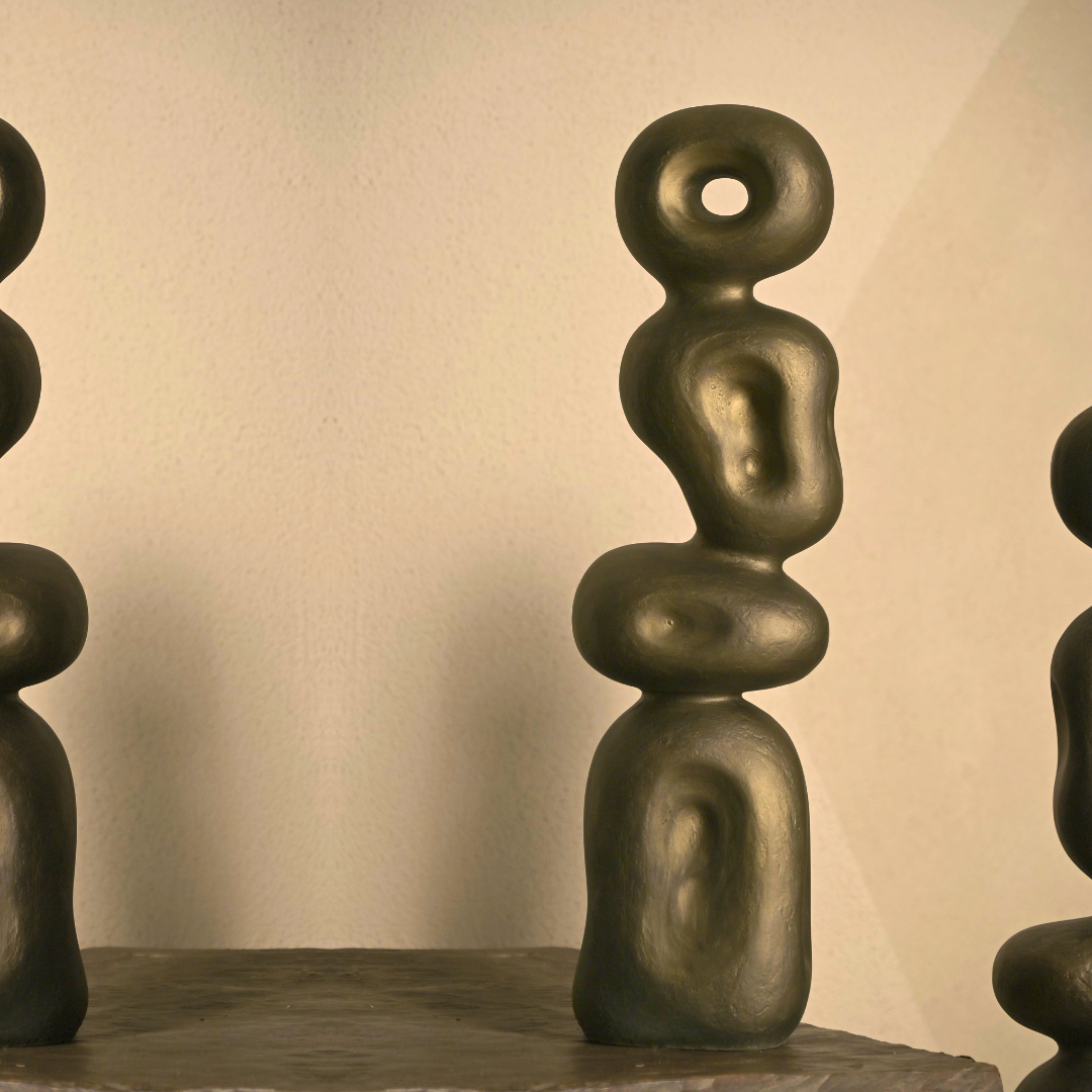 Ren Sculpture - Bronze Gold