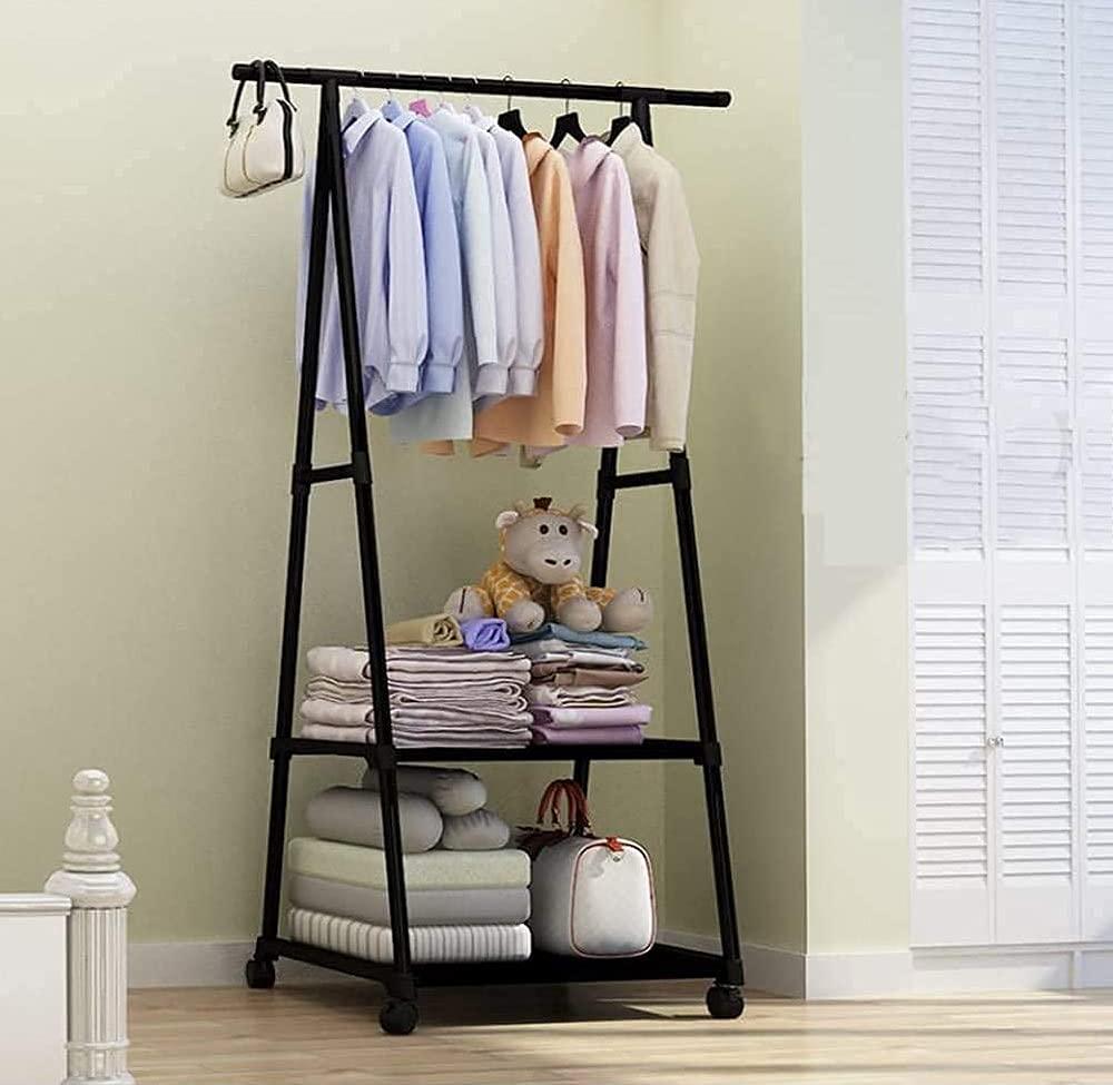 Minicoy Multipurpose Coat Rack (2-Shelf)