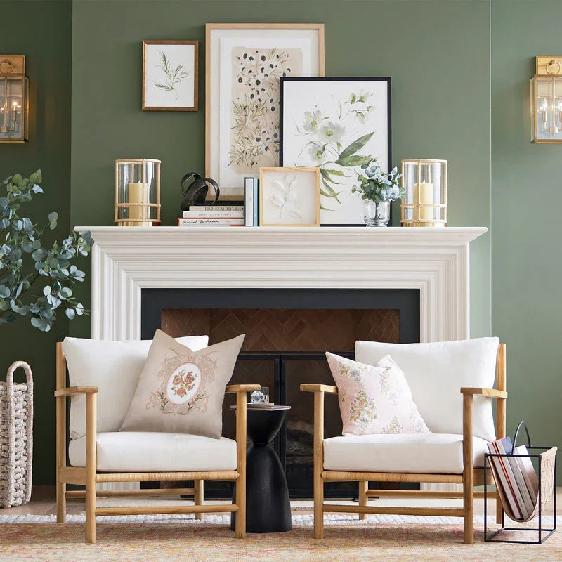 Vintage Floral Medallion Velvet Cushion Cover