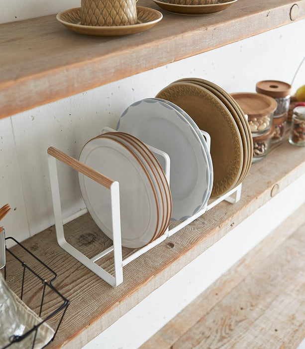 Three Compartment Plate Rack