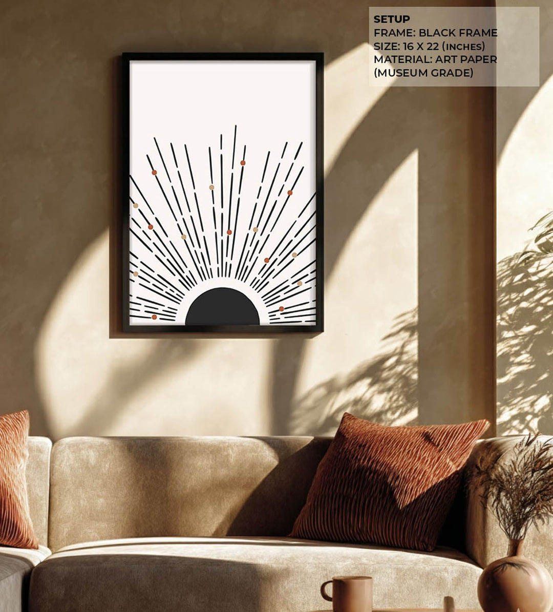 Raggio Wall Painting