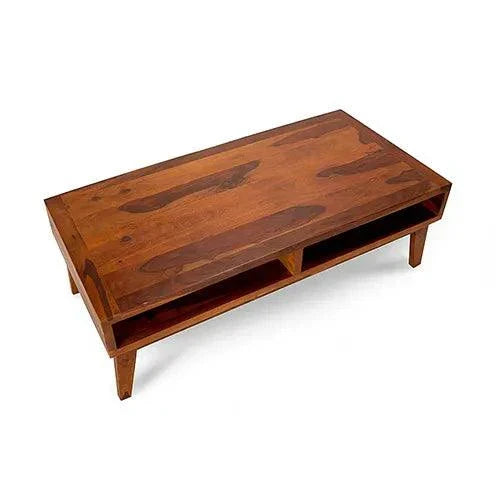Andrott Acacia Wood Centre Table | Coffee Table for Living Room